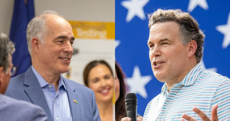 미국 상원 후보 Bob Casey와 Dave McCormick이 낙태, 육아 등에 대해 입장을 밝히는 곳
    


