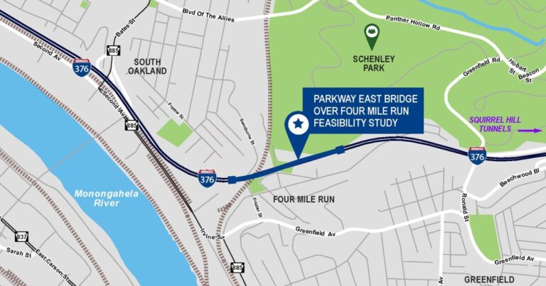 PennDOT에서는 Parkway East 교량을 수리하기 위한 타당성 조사에 관한 수요일 밤 회의를 개최합니다. 
    


