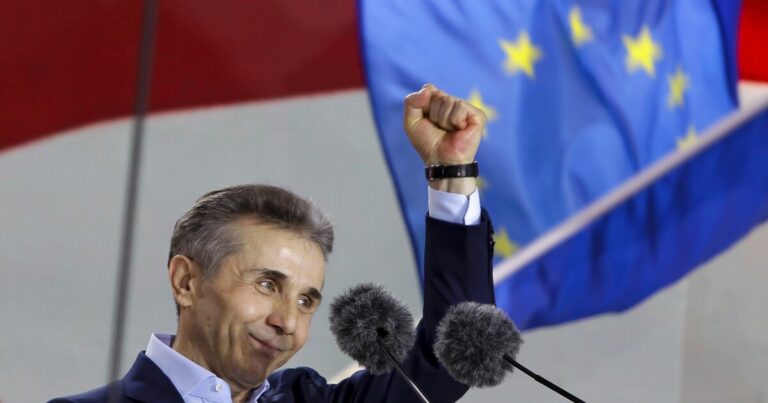 조지아의 중요한 투표가 협박으로 인해 훼손되었다고 유럽 감시자들이 말했습니다.
    


