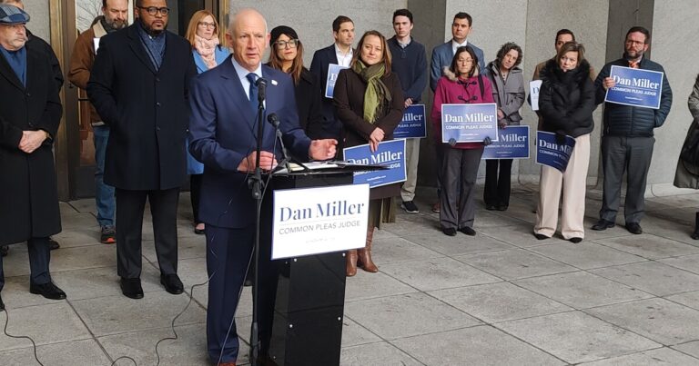 Pa. 하원 의원 Dan Miller, Allegheny 카운티 판사 입찰 발표
    


