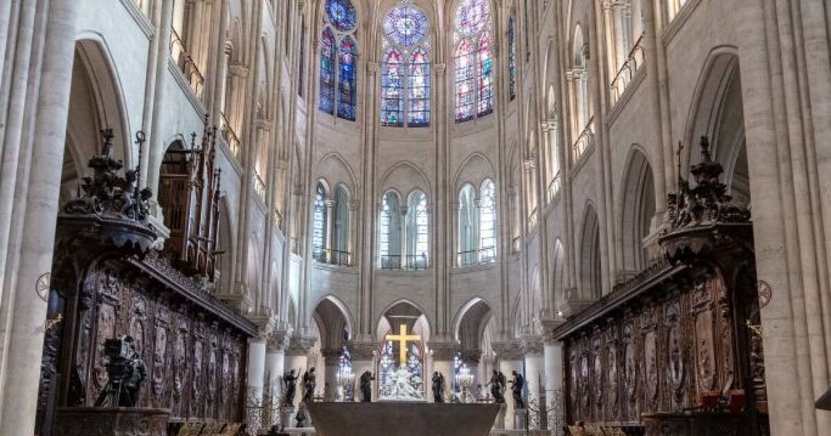 복원된 노트르담 대성당이 공식 재개관을 며칠 앞두고 공개됐다.