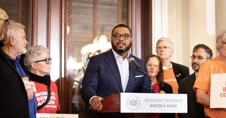 펜실베이니아주 오스틴 데이비스 부지사, 전국 민주당 조직 대표로 임명
    


