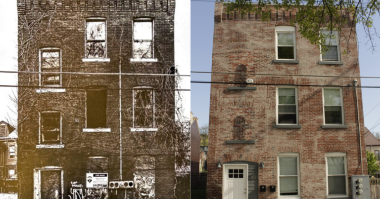 낡은 건물 스토크 스토크 피츠버그 시장 경주가 등장하는 안티 게인 메일러
