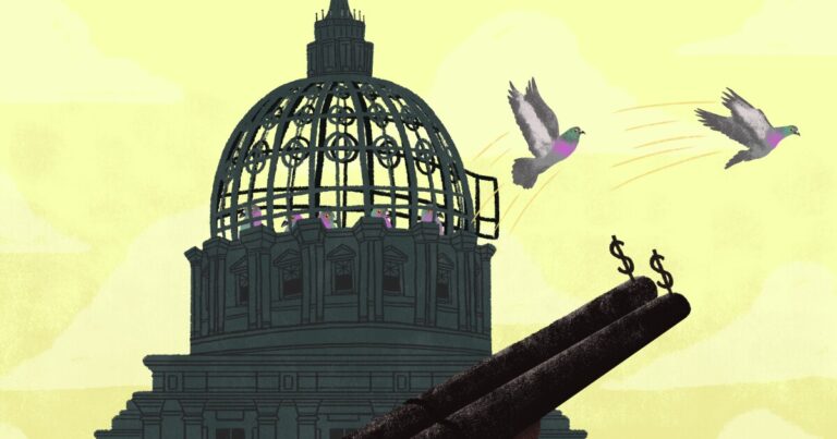 사냥꾼이 비둘기 싹을 구하기 위해 공세를 시작함에 따라 캠페인 현금이 주요 PA.
    


