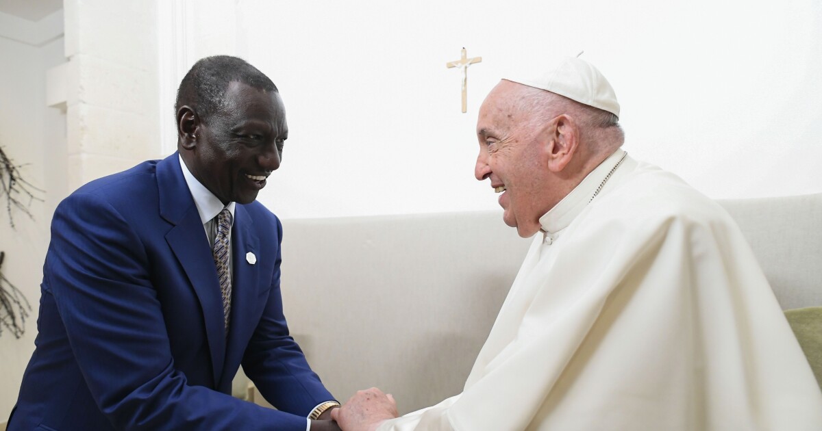 아프리카의 지도자들은 교황 프랜시스의 통과를 애도했다