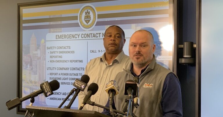 피츠버그 관계자와 Duquesne Light는 폭풍 피해 응답에 대한 진전을 이루고 있다고 말합니다.
