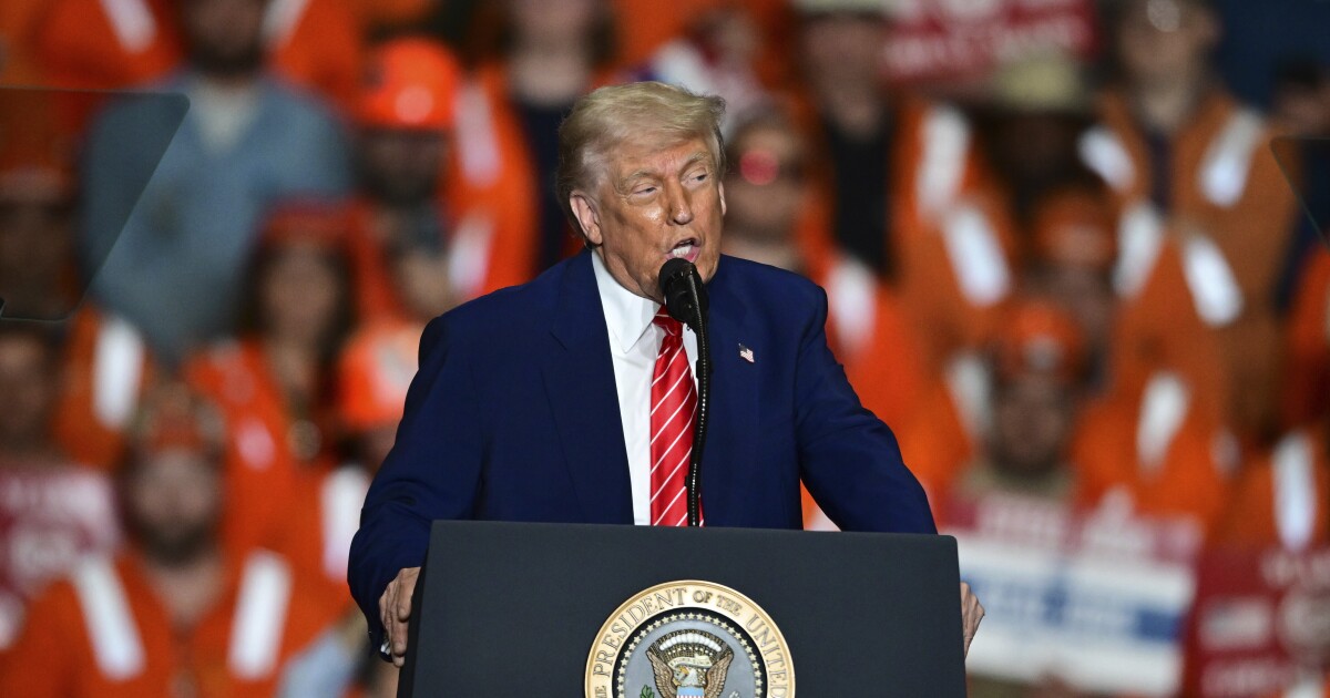 West Mifflin에서 Trump는 관세를 두 배로 늘리지 만 Nippon 'Partnership'Us Steel에 대한 세부 정보는 거의 없습니다.