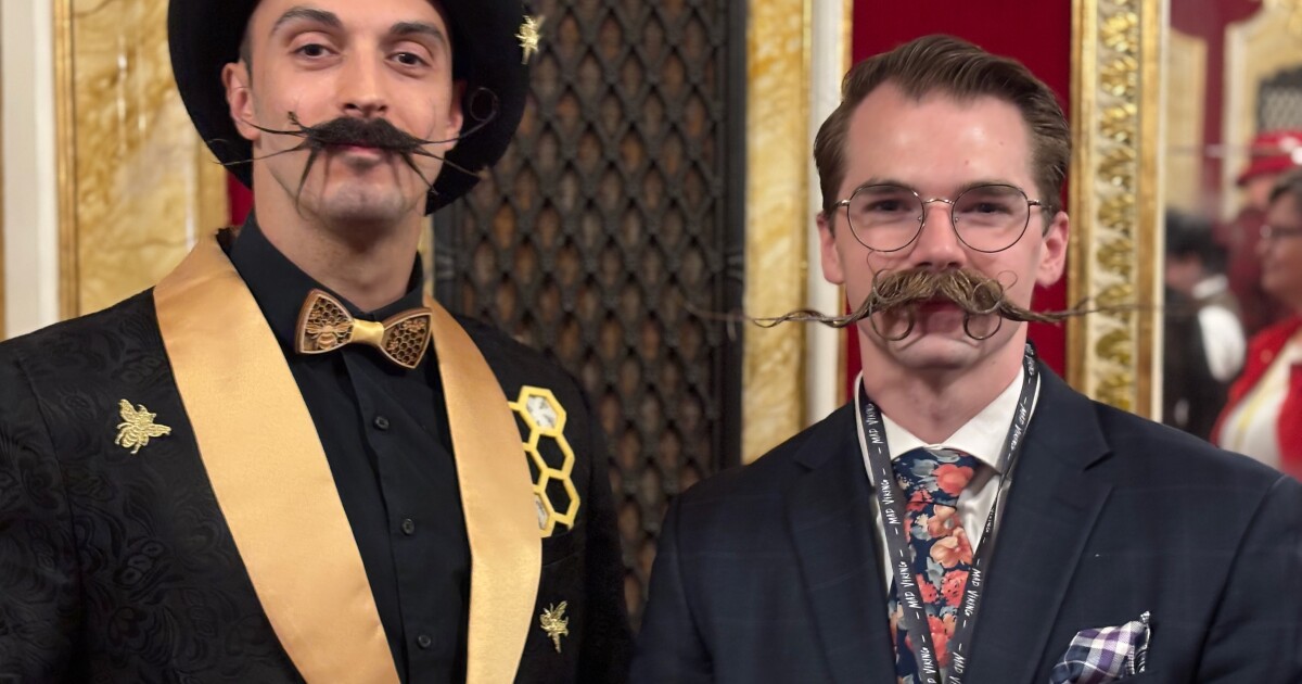 얼굴 머리는 2025 년 세계 수염 및 콧수염 챔피언십을 위해 하인즈 홀을 채 웁니다.