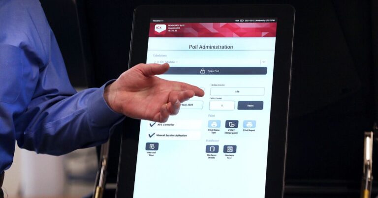 Pa. 선거 기간 동안 투표 기계는 거의 오작동하지 않습니다. 새로운 데이터 쇼
    


