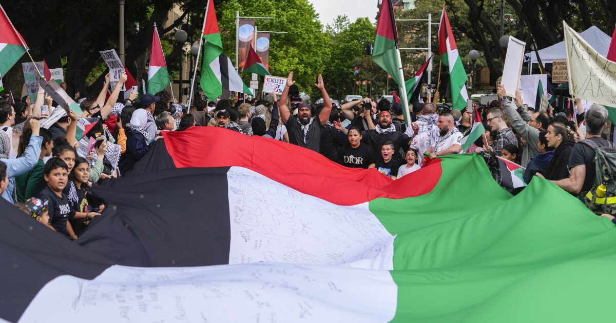 알바네스 총리는 호주가 팔레스타인 국가를 인정할 것이라고 말했다.