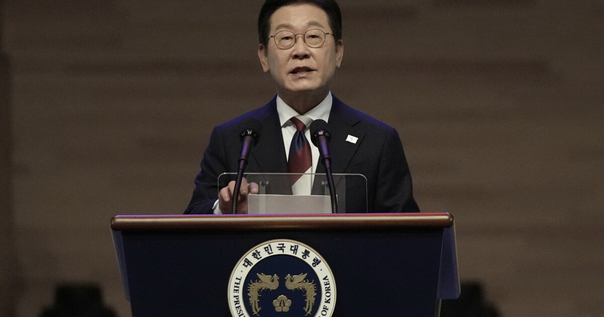 월요일 워싱턴에서 트럼프를 만나기 위해 이씨 대통령