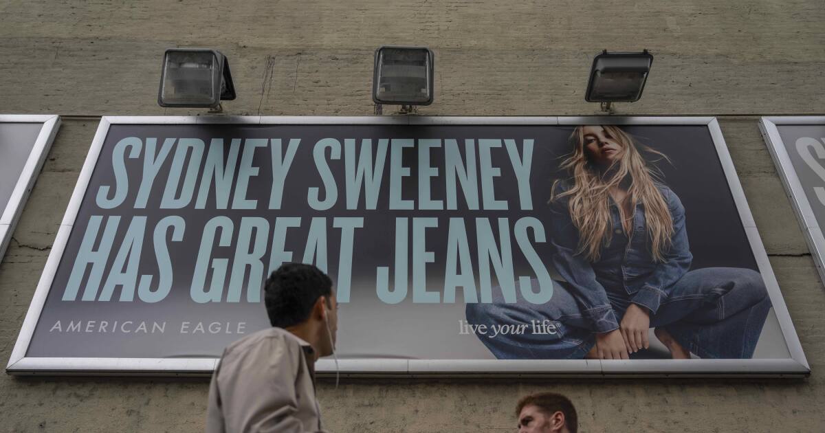 American Eagle은 신규 고객을 돌보고 시드니 Sweeney Ad Frenzy 이후 급증합니다.