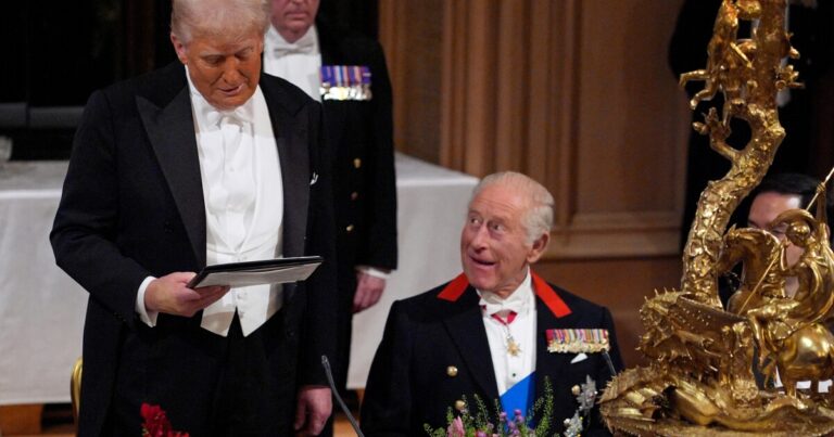 트럼프의 전례없는 두 번째 영국 주 방문에 대한 화려 함과 항의
    


