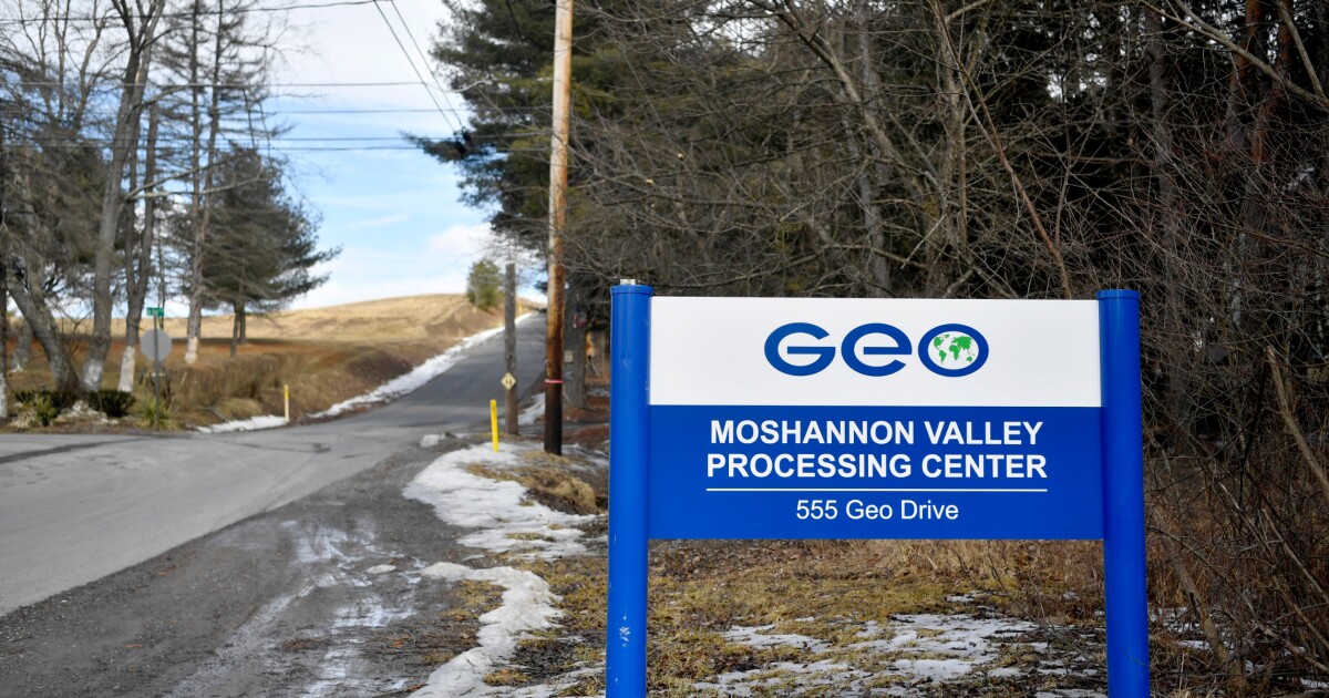 Clearfield 카운티는 Moshannon 구금 센터 운영자인 ICE와 5년 계약으로 100만 달러를 벌 예정입니다.