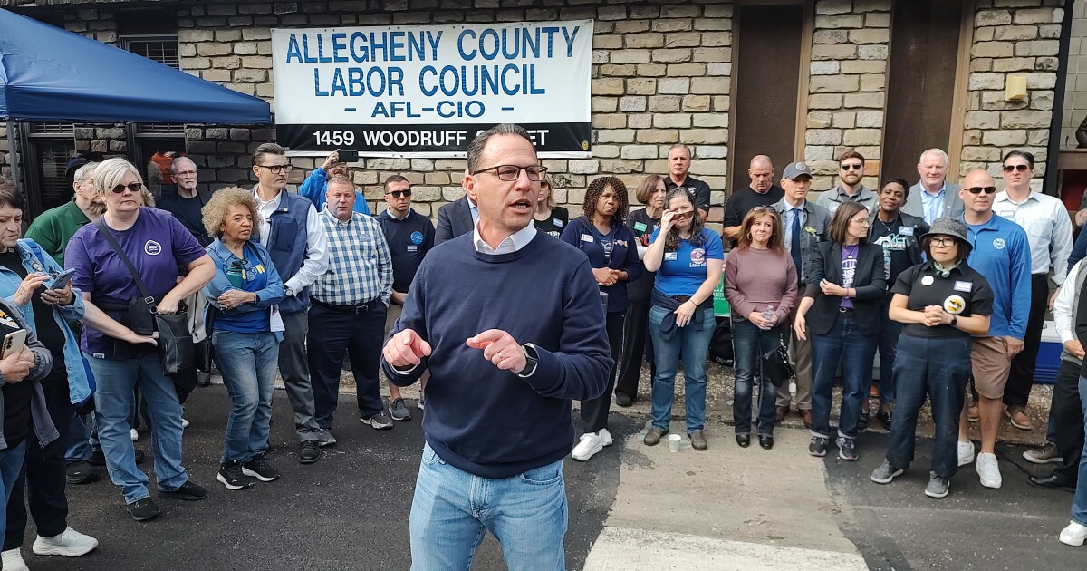 Shapiro, 11월 투표에서 주 대법원 판사를 위한 Slotkin 집회