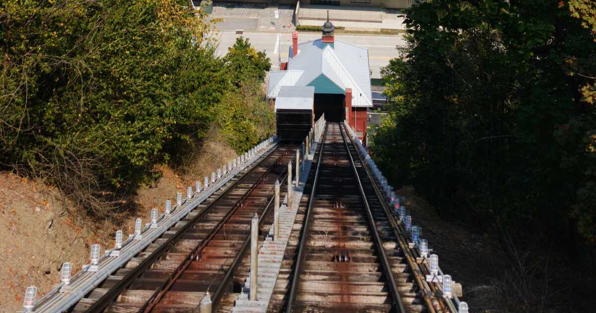 머농가헬라 인클라인(Monongahela Incline)은 유지보수 일주일 동안 폐쇄됩니다