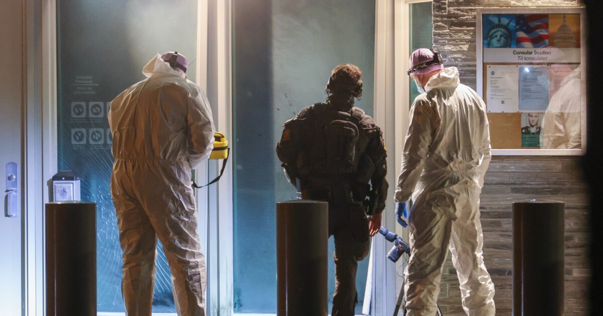 경찰, 오슬로 주재 미국 대사관 밖에서 폭발 조사