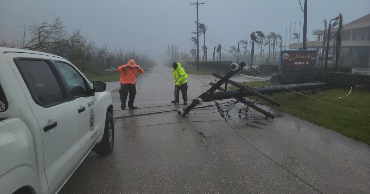 슈퍼 태풍 이후 북마리아나 일부 지역에 몇 주 동안 전력 공급 중단될 수도