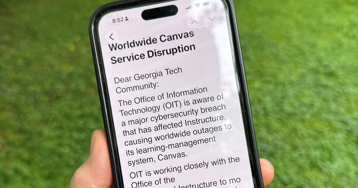 Canvas가 다시 온라인 상태가 되었지만 질문 및 최종 시험 중단은 여전히 ​​남아 있습니다.