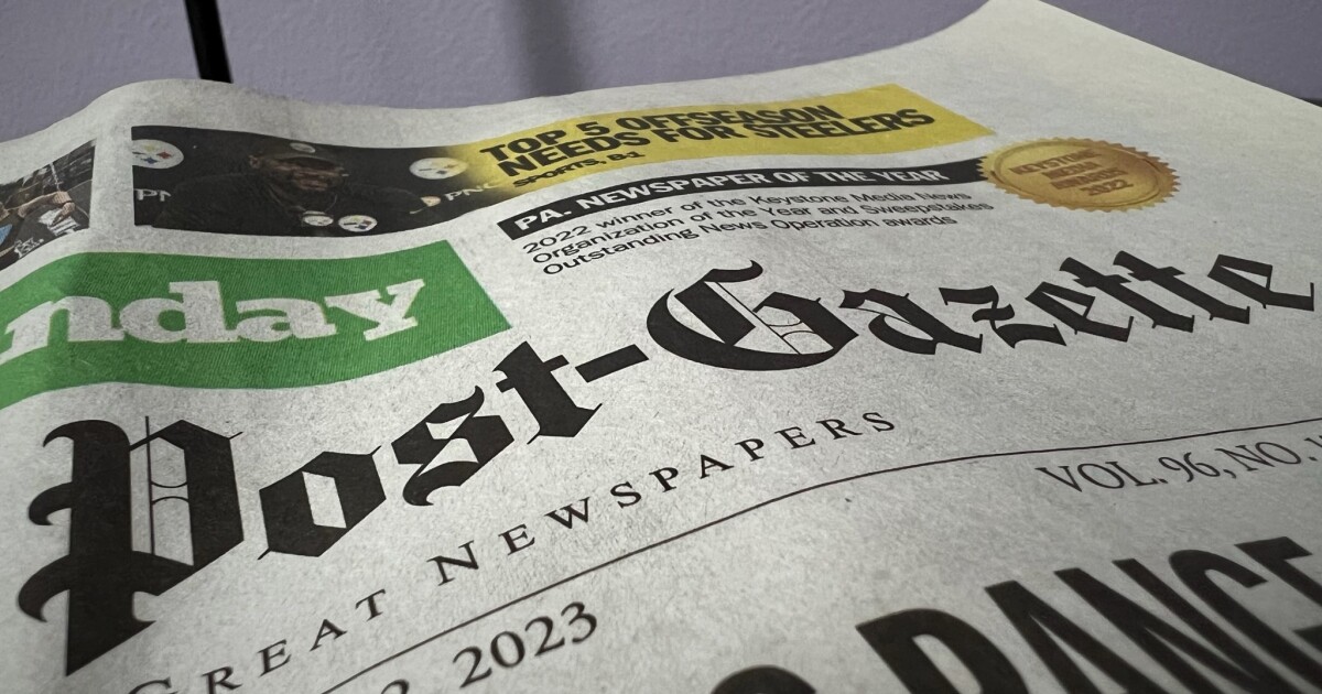 새로운 피츠버그 포스트 가제트(Pittsburgh Post-Gazette) 소유주, 뉴스룸 노동조합을 인정할 계획