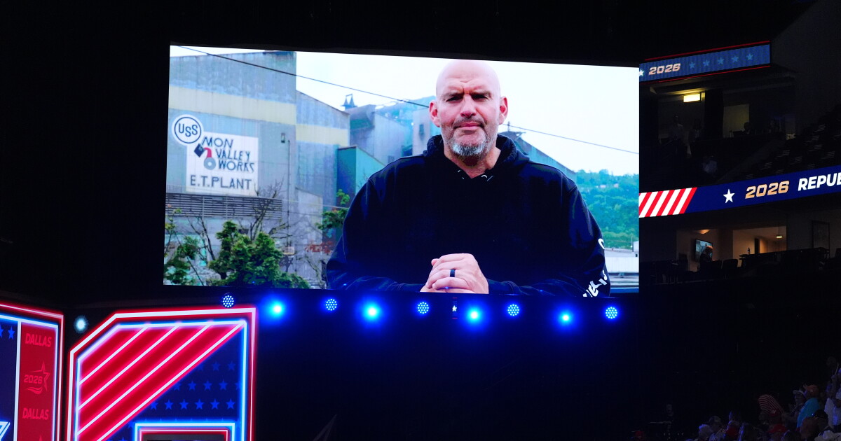 Fetterman은 McCormick을 칭찬하고 GOP 컨벤션에서 녹화된 모습으로 Trump와 협력하겠다고 약속합니다.