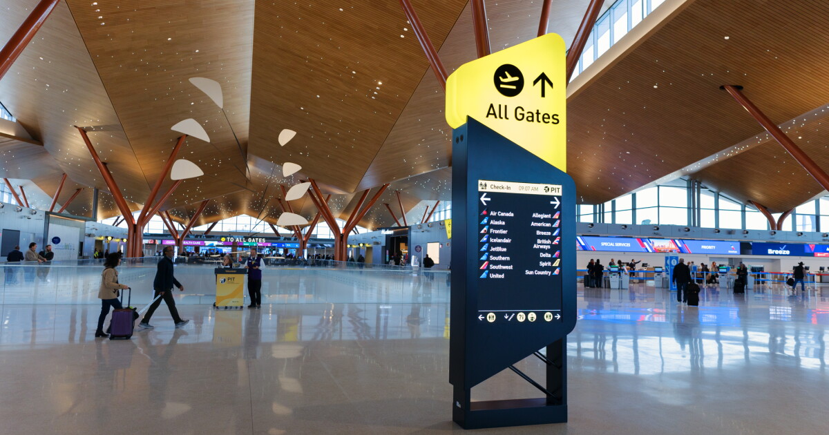 새로운 피츠버그 공항 터미널, 녹색 건물 지정 획득